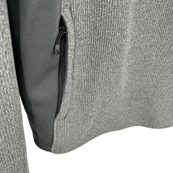 Spyder Men’s 1/4 Zip Pullover Jacket Gray Size Large - Picture 6 of 9